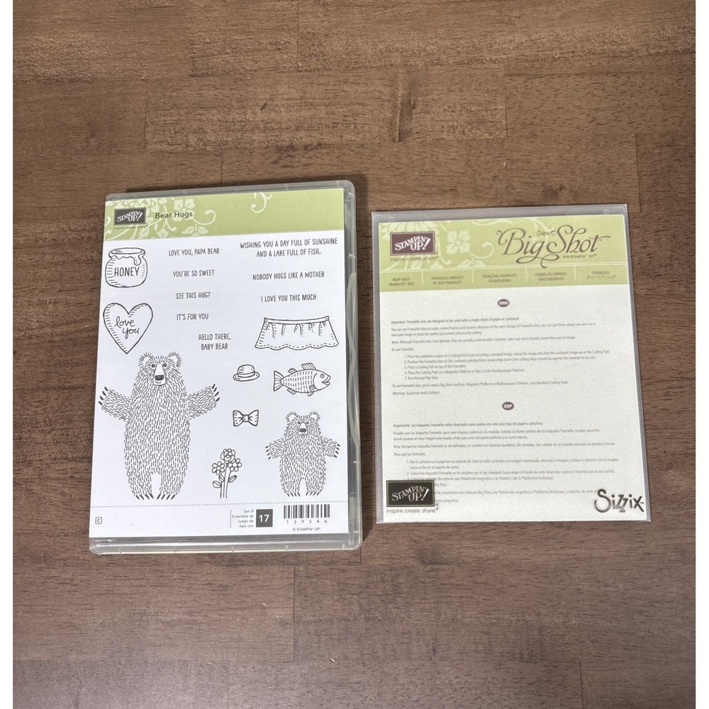 Stampin' Up! Bear Hugs Stamp Set & Bear Hugs Dies